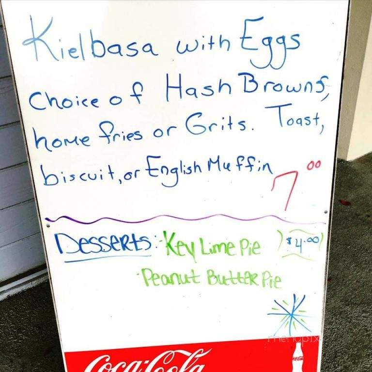 The Hungry Marlin Cafe - Fort Pierce, FL menu_pic