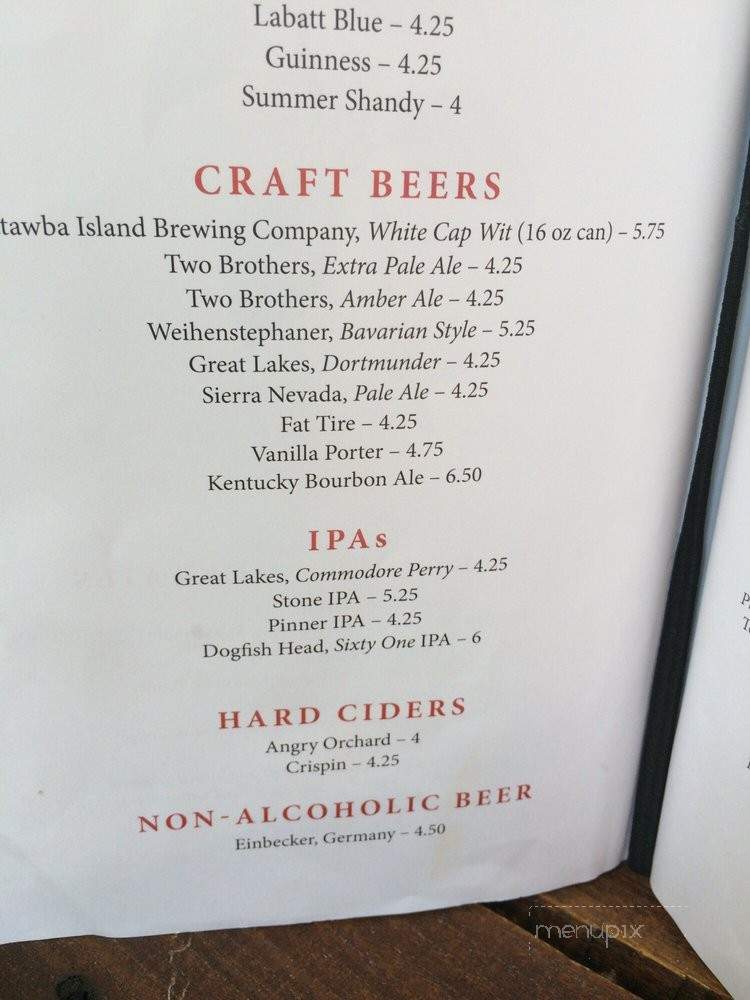 The Orchard Restaurant & Bar - Port Clinton, OH menu_pic