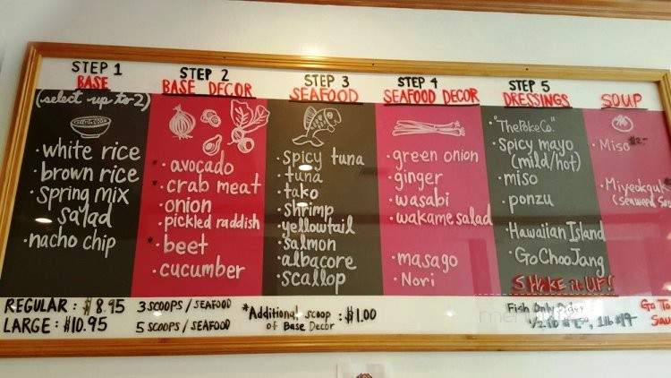 The Poke Co - Fullerton, CA menu_pic