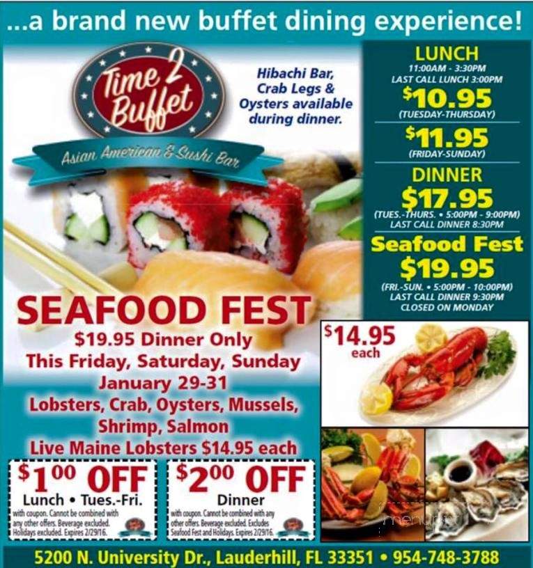/26534253/Time-2-buffet-Lauderhill-FL - Lauderhill, FL