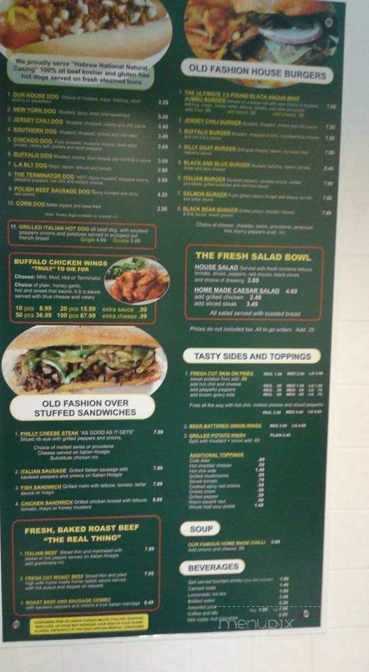 Vinnie's Dog House - Hollywood, FL menu_pic