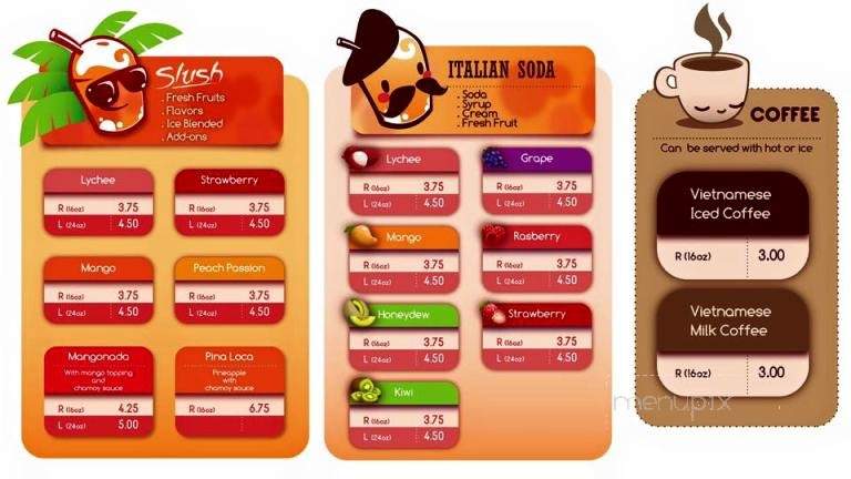 Wow Bubble Tea & Snacks - Carrollton, TX menu_pic