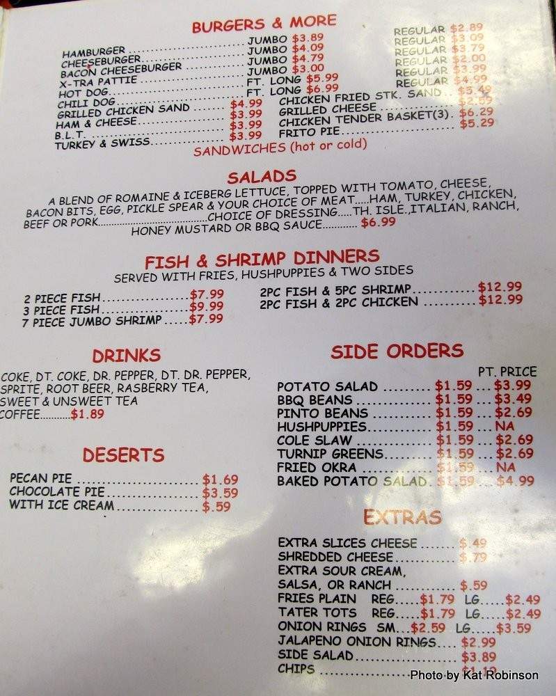 Boss's BBQ - Benton, AR menu_pic