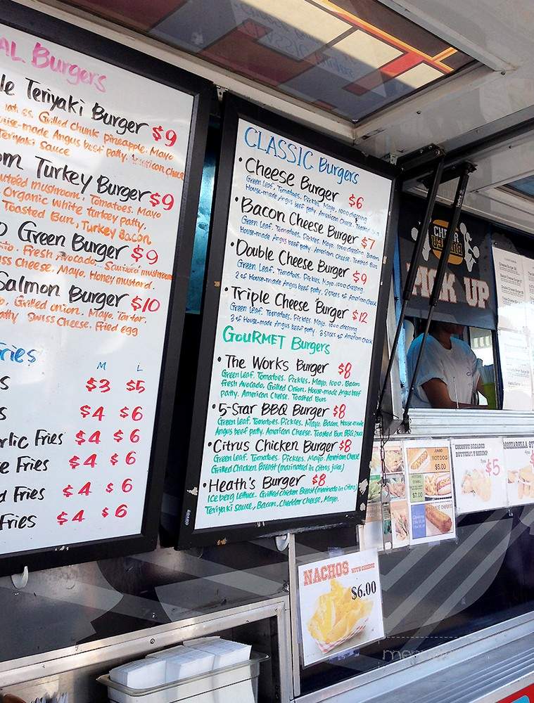 Cheer Burger - Los Angeles, CA menu_pic