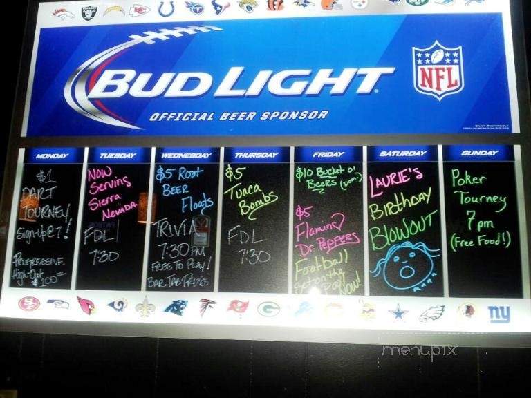 Cheers - Metairie, LA menu_pic