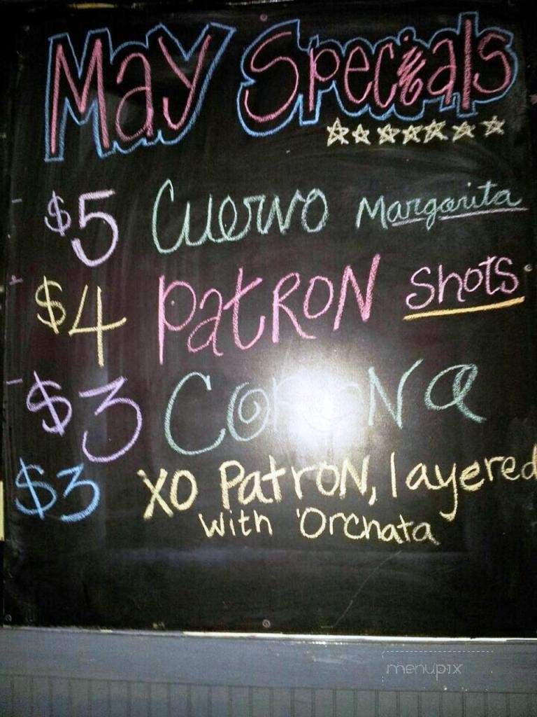 Cheers - Metairie, LA menu_pic