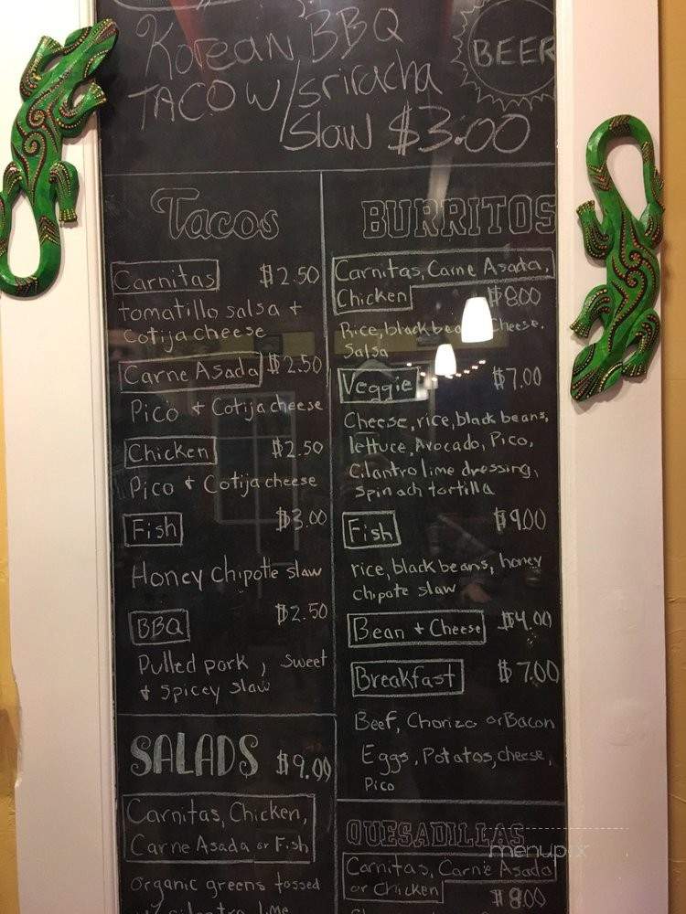 Cruzin' Fusion Taqueria - Colfax, CA menu_pic