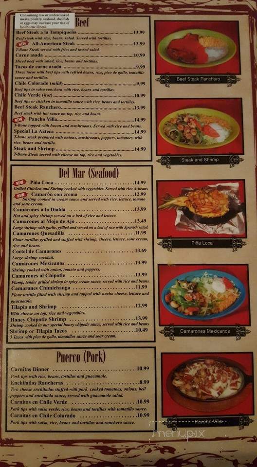 Don Jose Mexican Grill - Aliquippa, PA menu_pic