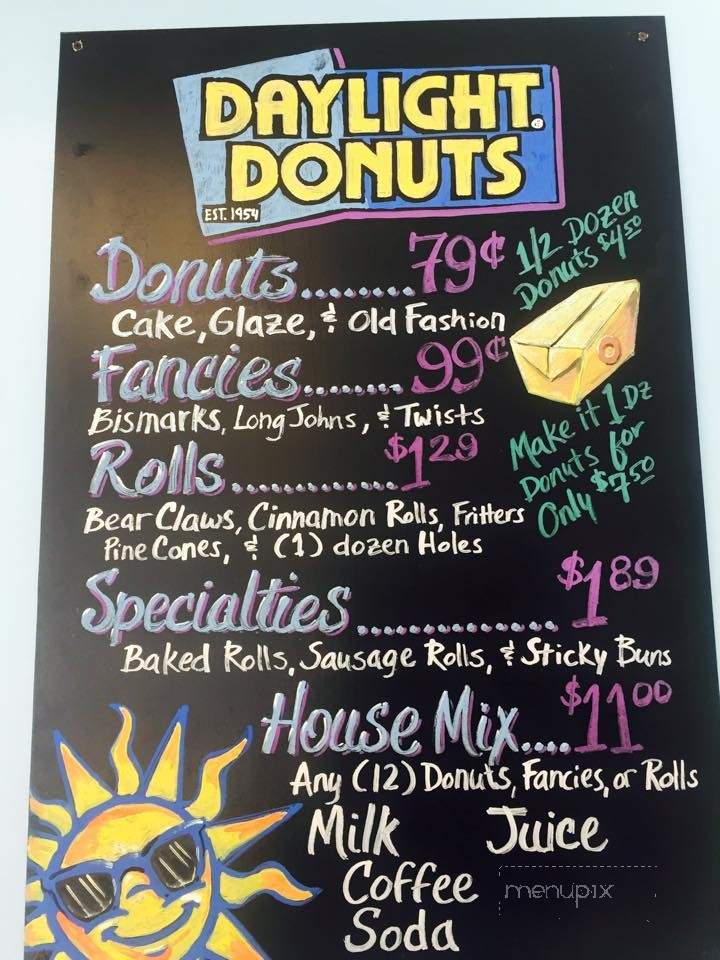 Downtown Donuts - Enterprise, AL menu_pic