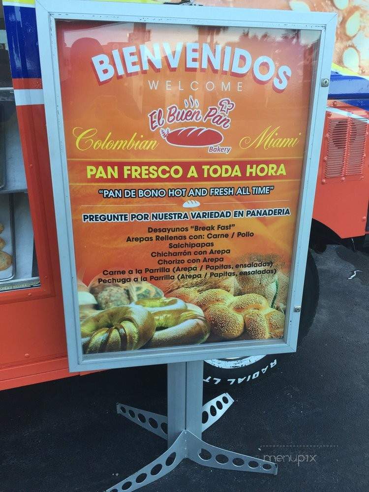 El Buen Pan - Miami, FL menu_pic