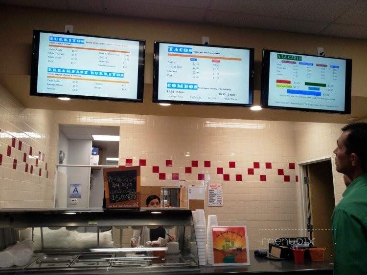El Rio Burritos - Needles, CA menu_pic