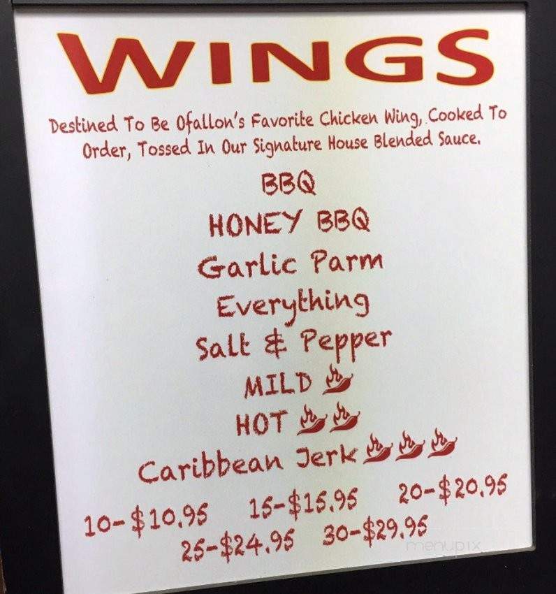 Flamentco's the Place - O'fallon, IL menu_pic