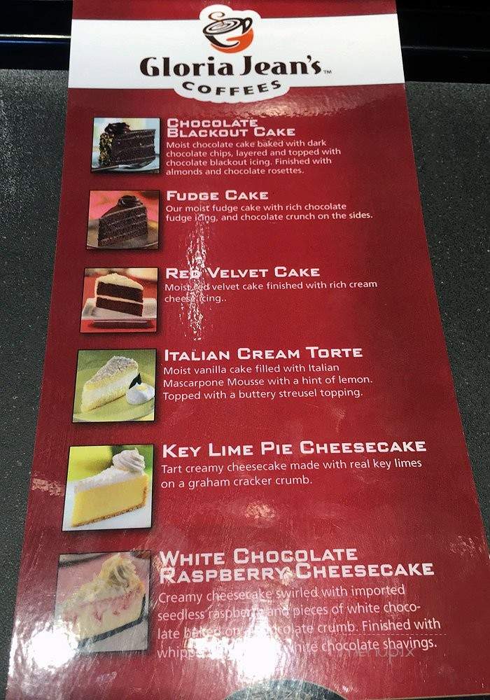 Gloria Jean's Hawaii - Honolulu, HI menu_pic
