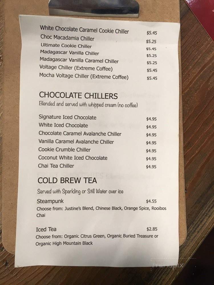 Gloria Jean's Hawaii - Honolulu, HI menu_pic
