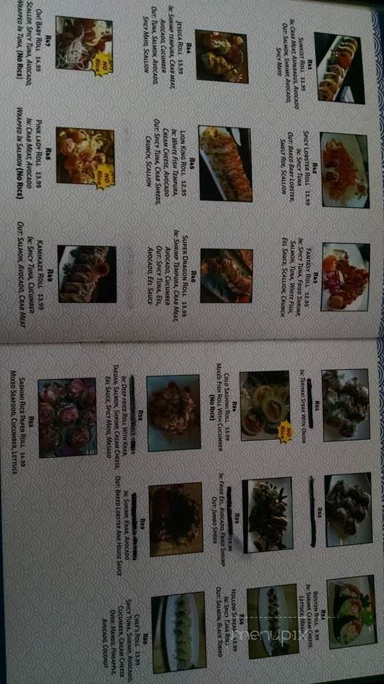 Happy Salmon - Safety Harbor, FL menu_pic