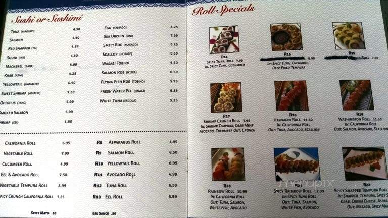 Happy Salmon - Safety Harbor, FL menu_pic