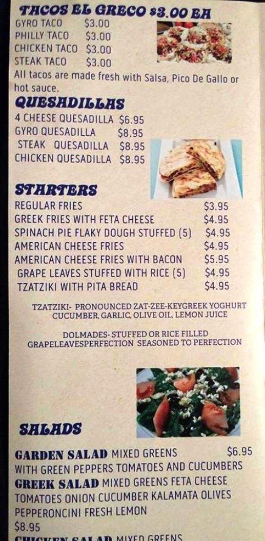 Harry the Greek - New Town, ND menu_pic