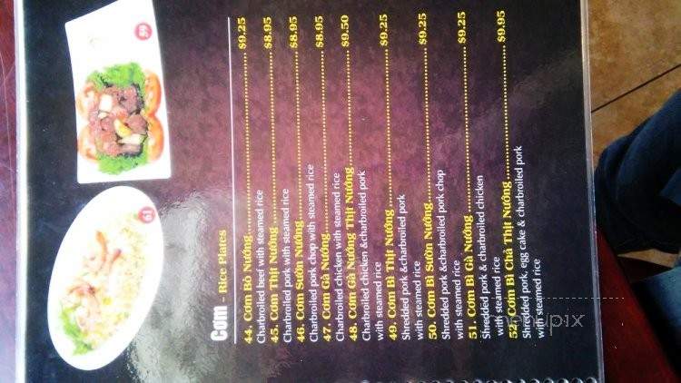 I Love Pho - Las Vegas, NV menu_pic