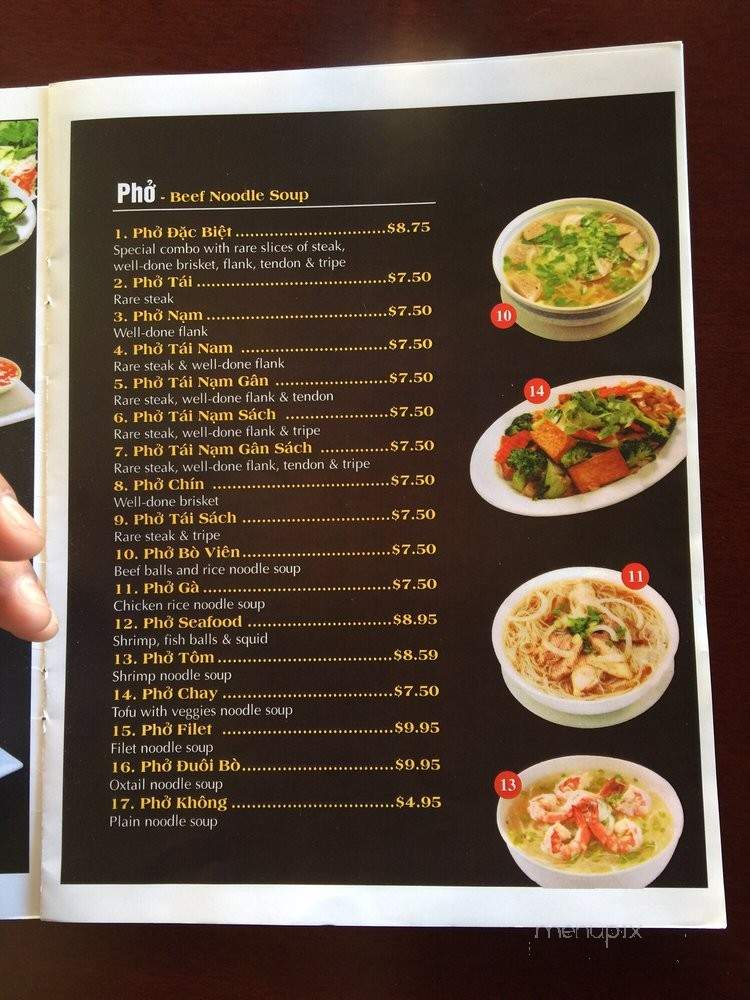 I Love Pho - Las Vegas, NV menu_pic