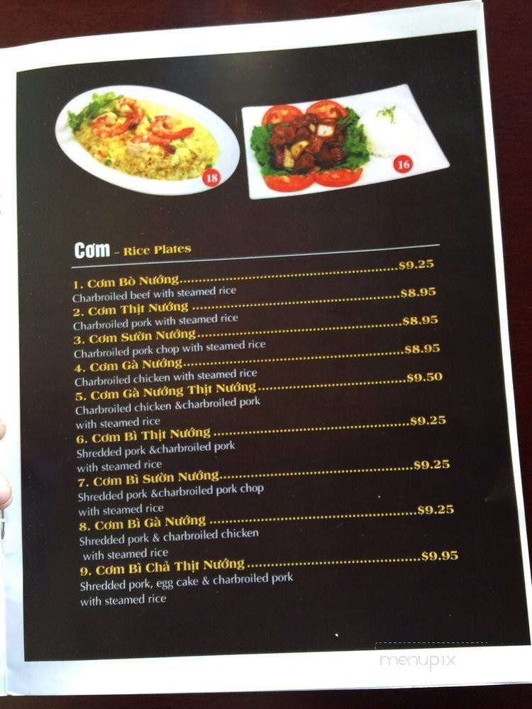 I Love Pho - Las Vegas, NV menu_pic