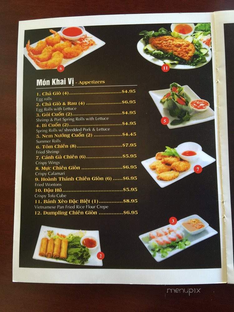 I Love Pho - Las Vegas, NV menu_pic