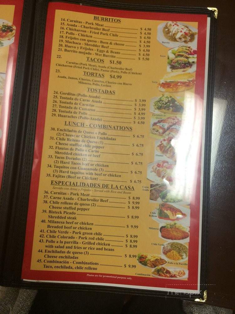 Inka Grill Peruvian Cuisine - West Covina, CA menu_pic