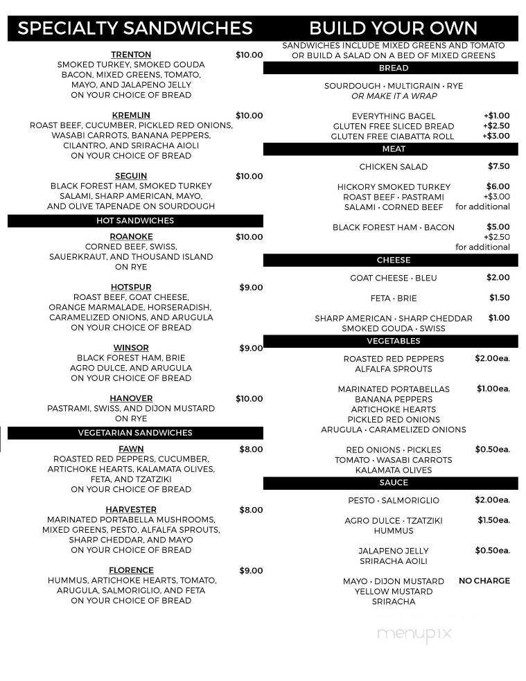 Live Edge Deli - Bath, ME menu_pic