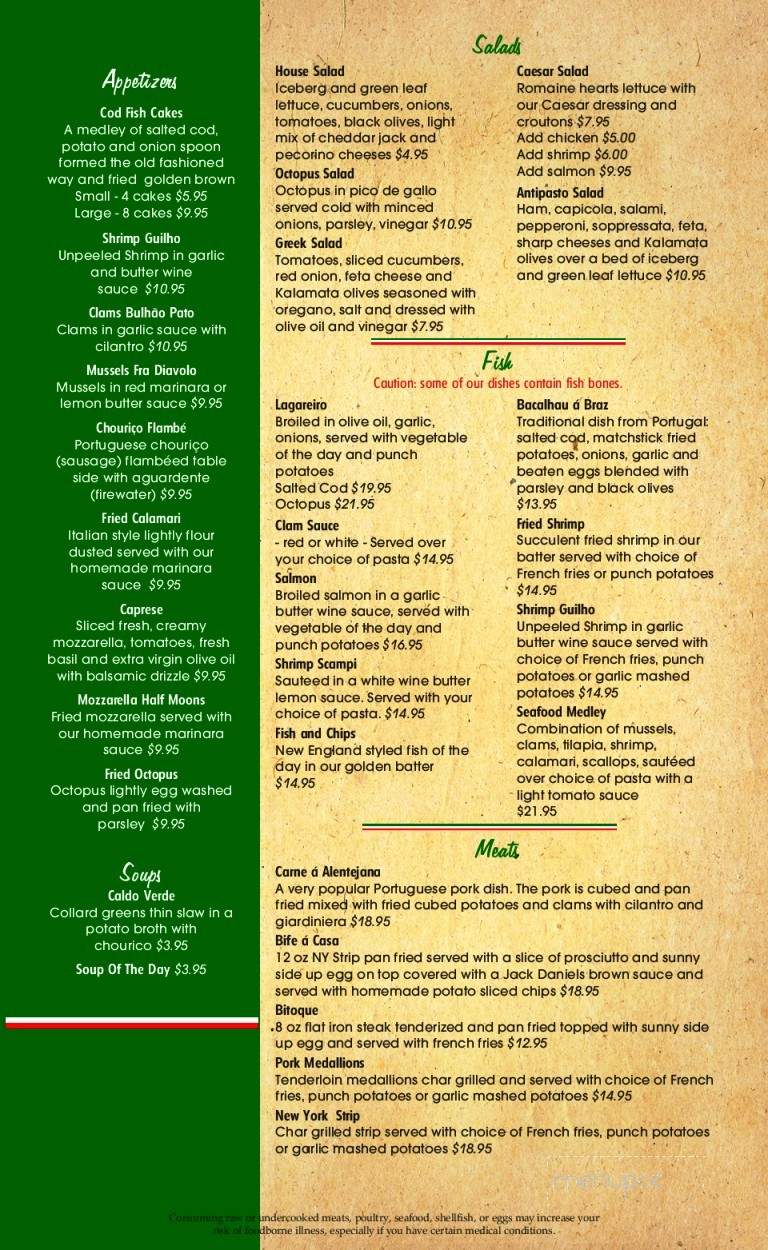 Luiginas Pizza and Grill - Fort Myers, FL menu_pic