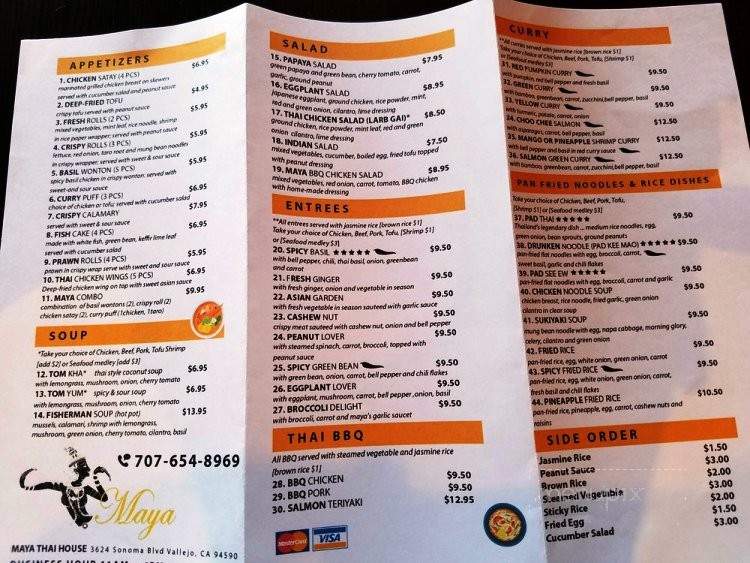 /26716432/Maya-Thai-House-Menu-Vallejo-CA - Vallejo, CA