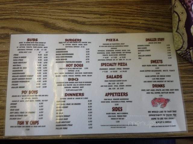 Mok N She's - Luray, VA menu_pic