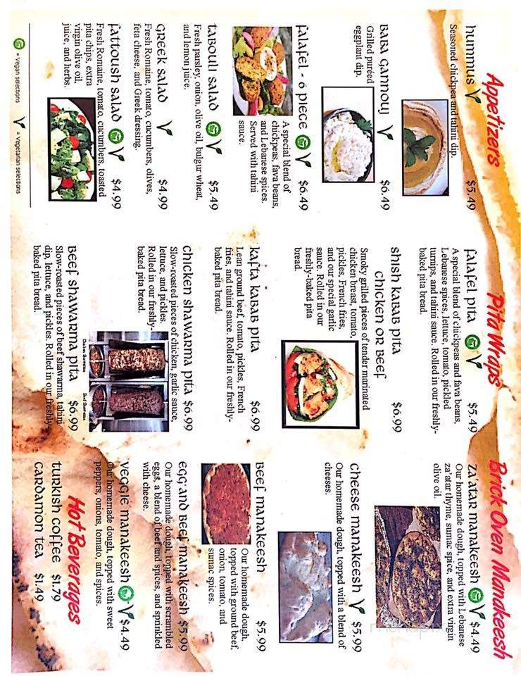 PITA Restaurant & Market - Brockport, NY menu_pic