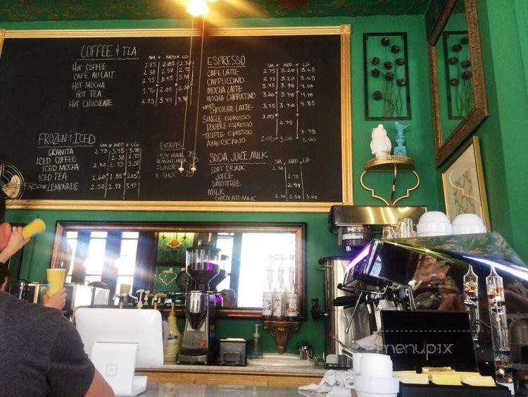 Prytania Hall Coffee - New Orleans, LA menu_pic