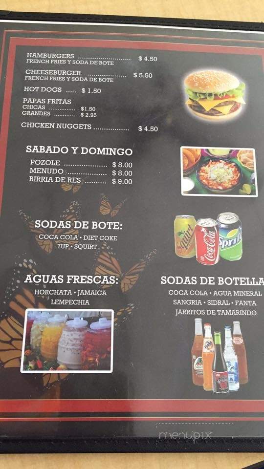 Restaurante Las Michoacanas - South Gate, CA menu_pic