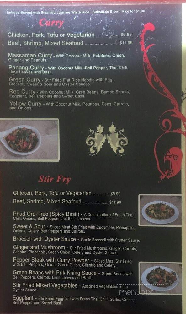 Sue Thai Om - San Marcos, CA menu_pic