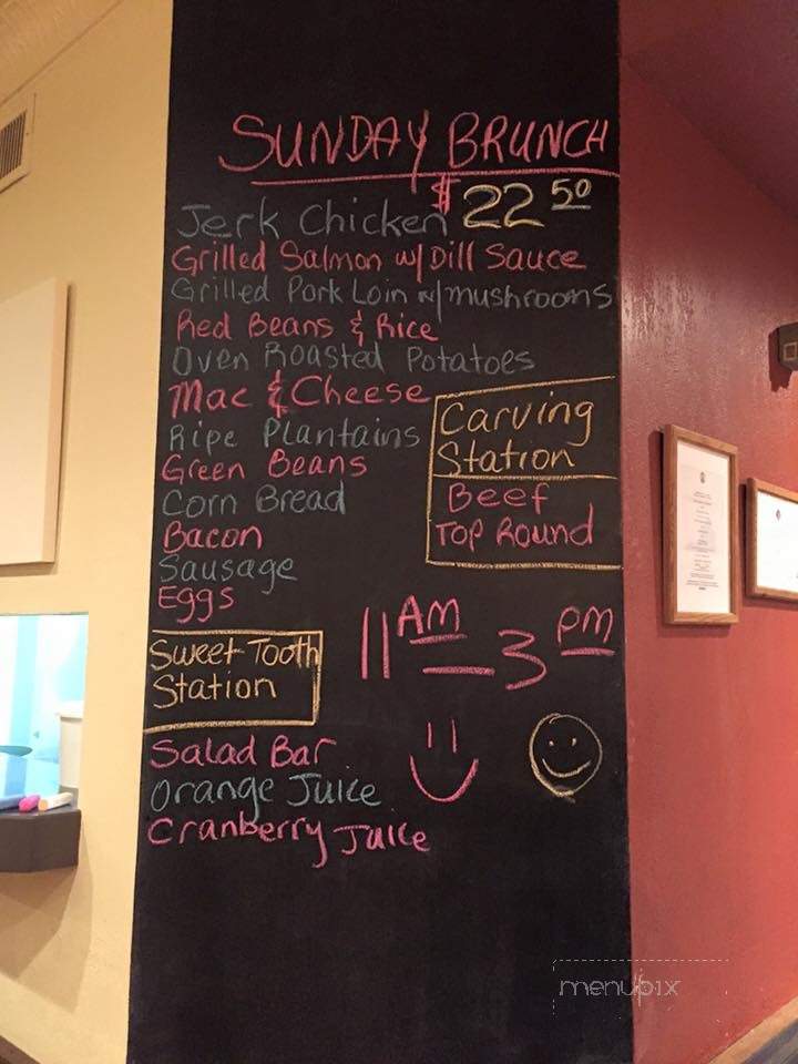 The 876 Jamaican Grill - Roanoke, VA menu_pic