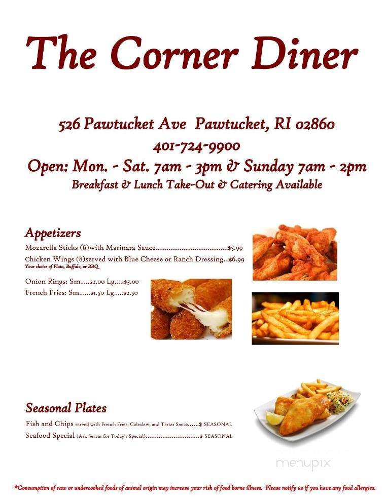 /26815315/The-Corner-Diner-Pawtucket-RI - Pawtucket, RI