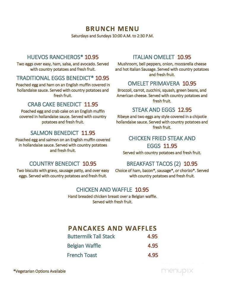 The Dinner Table - Richardson, TX menu_pic