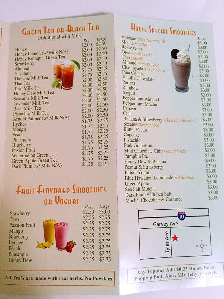 The One BBQ & Pizza - El Monte, CA menu_pic