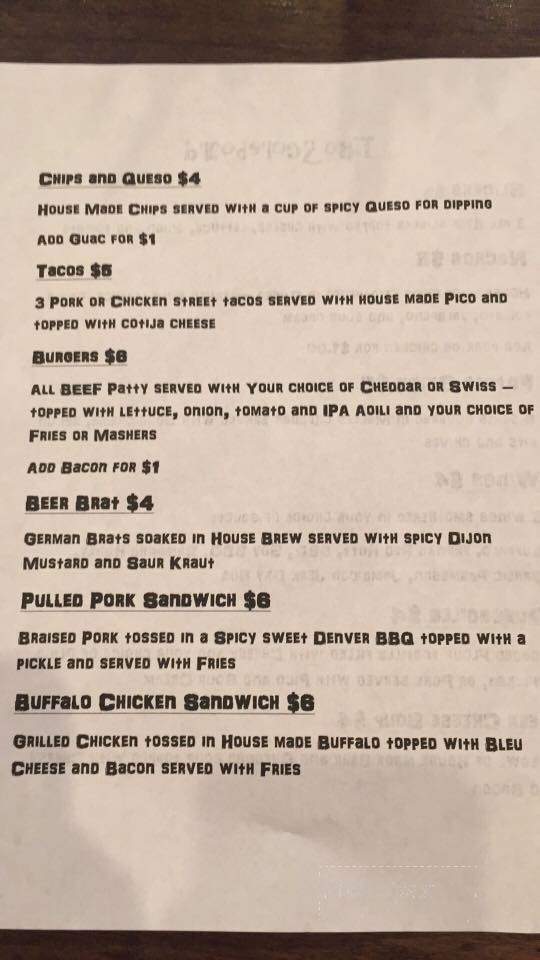 The Scoreboard - Westminster, CO menu_pic