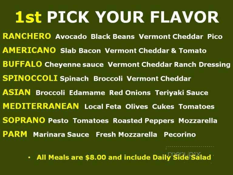 Two Brews Cafe - Bennington, VT menu_pic