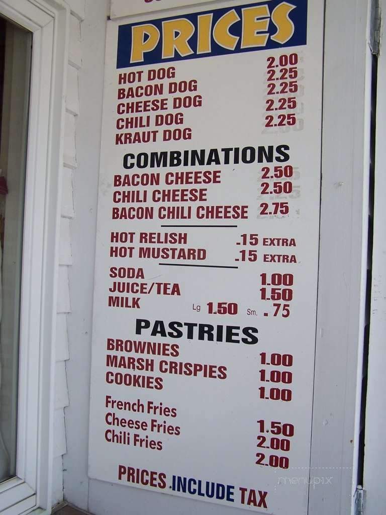 Wasses - Rockland, ME menu_pic