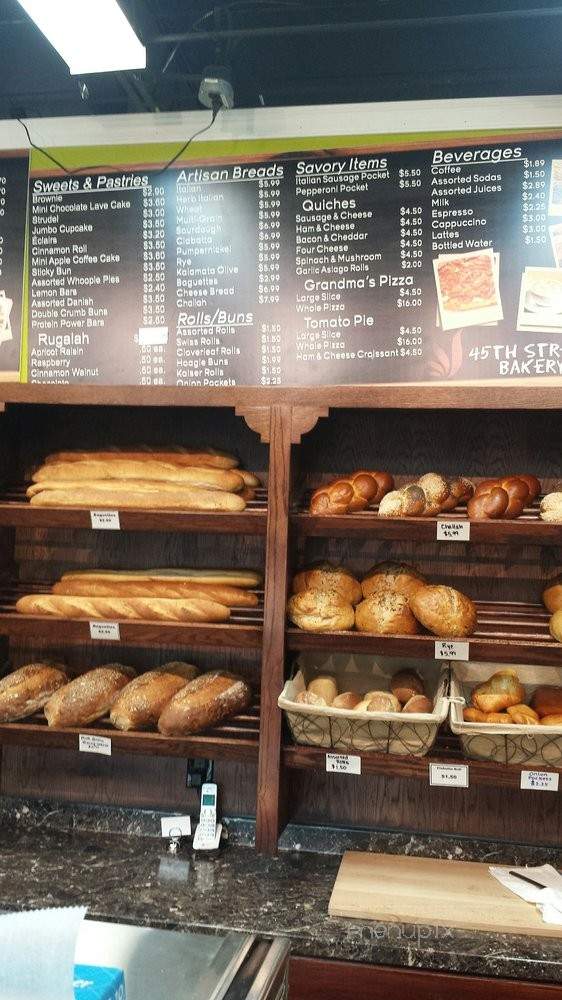 45th Street Bakery - Oakland Park, FL menu_pic
