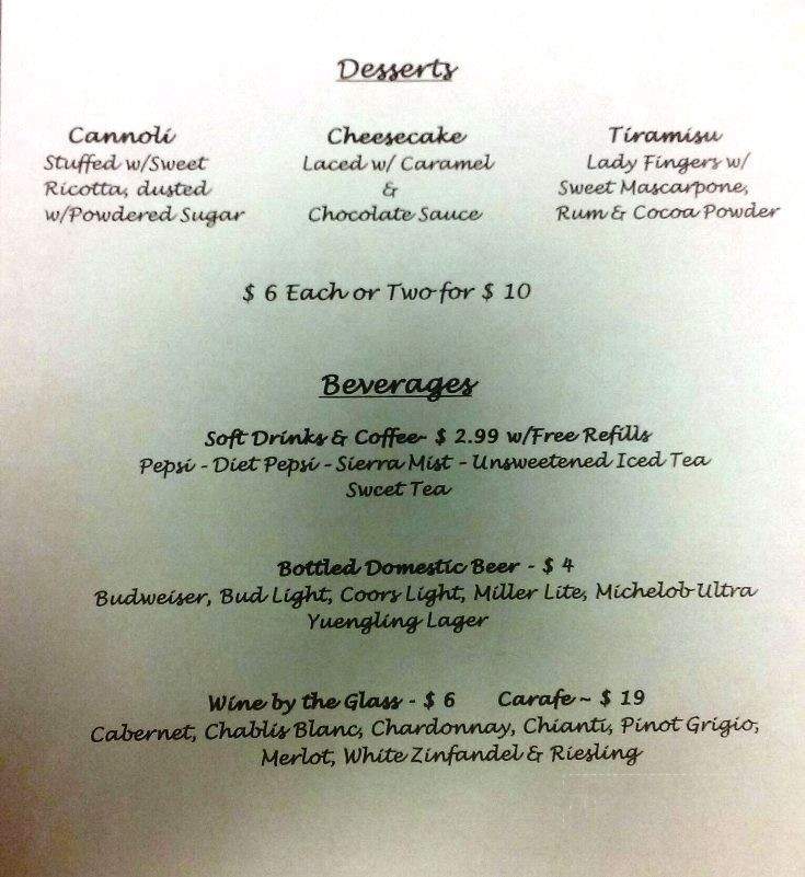 Alfredo's Restaurant - Fort Myers, FL menu_pic