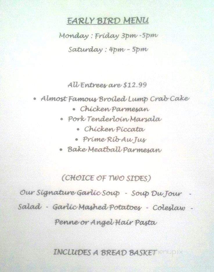 Alfredo's Restaurant - Fort Myers, FL menu_pic