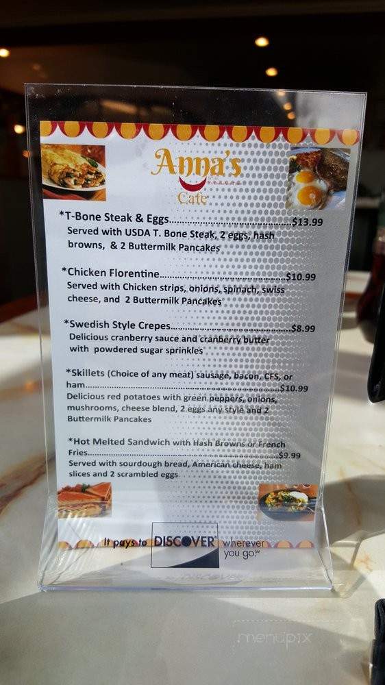Anna's Cafe - Montclair, CA menu_pic