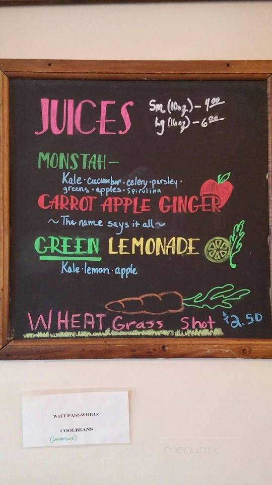 Bliss - Easthampton, MA menu_pic