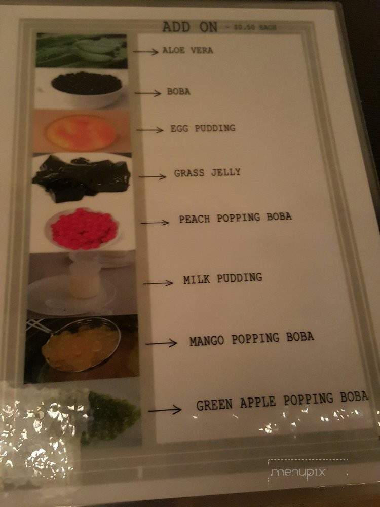 Bonjour Street Food And Drinks - Garden Grove, CA menu_pic