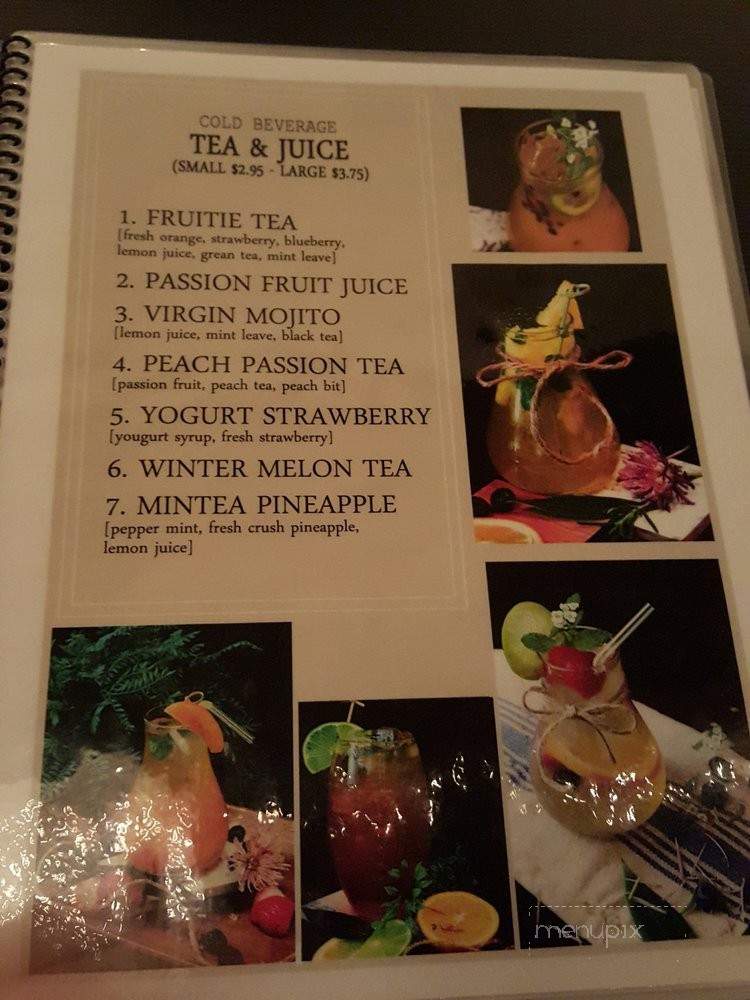 Bonjour Street Food And Drinks - Garden Grove, CA menu_pic