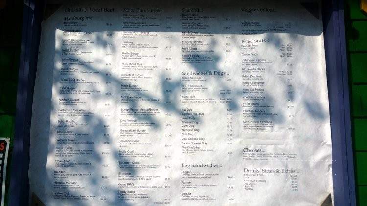 Burger Barn - Jeffersonville, VT menu_pic