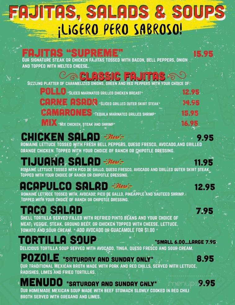 Casa Romanita's - Glendale Heights, IL menu_pic